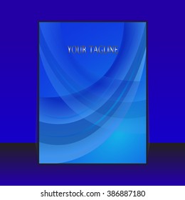 abstract flyer, brochure, catalog cover design