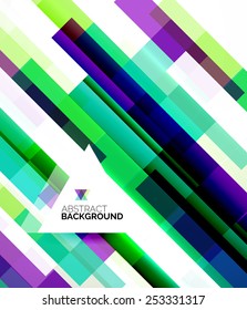 Fondo de diseño del folleto del folleto del folleto del resumen, formas geométricas simples en líneas y bloques blancos, rectos y rectos