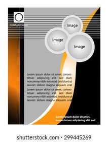 Abstract Flyer or Cover Design 