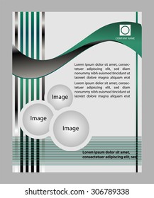 Abstract Flyer or Cover Design
