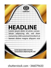Abstract Flyer or Cover Design
