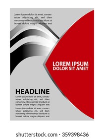 Abstract Flyer or Cover Design
