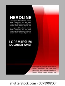 Abstract Flyer or Cover Design
