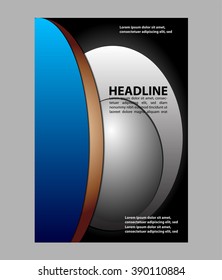 Abstract Flyer or Cover Design
