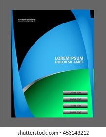 Abstract Flyer or Cover Design
