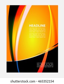 Abstract Flyer or Cover Design
