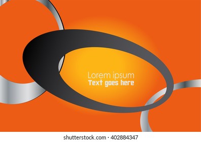 Abstract Flyer or Cover Design background with place for text
