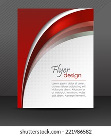 Abstract flyer or cover design with halftone effect/design with place for your content or creative editing.