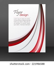 Abstract flyer or cover design with halftone effect/design with place for your content or creative editing.