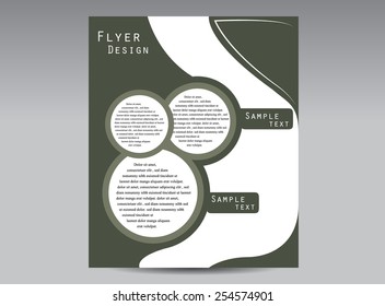 Abstract Flyer Design