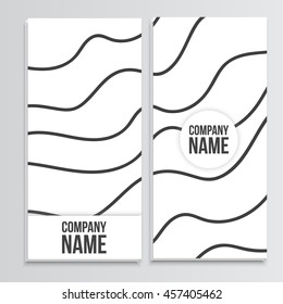 Abstract flyer design background