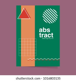 Abstract flyer design background. Brochure template