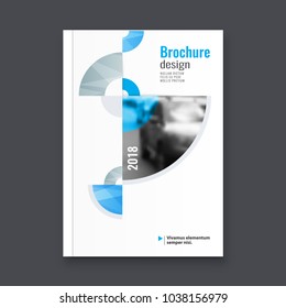 Abstract flyer design background. Brochure template.