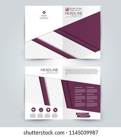 Abstract flyer design background. Brochure template. Can be used for magazine cover, business mockup, education, presentation, report.