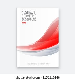 Abstract flyer design background. Brochure template.
