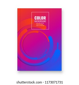 Abstract flyer design background. Brochure template.