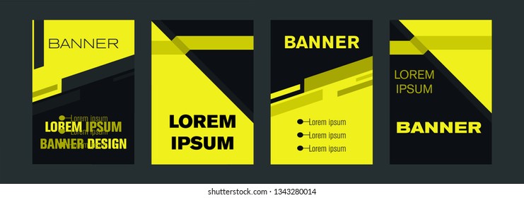 Abstract flyer design background. Brochure template. For magazine cover, business mockup, education, presentation, report. Vector illustration