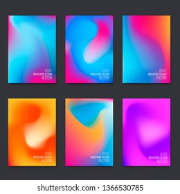 Abstract flyer design background. Brochure template.