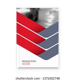 Abstract flyer design background. Brochure template.