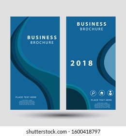 Abstract flyer design background. Brochure template. Can be used for magazine cover, business mock up, education, presentation