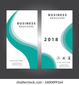 Abstract flyer design background. Brochure template. Can be used for magazine cover, business mock up, education, presentation