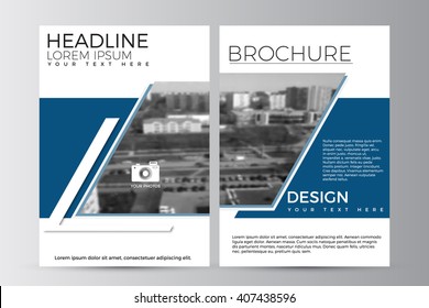 Abstract flyer design background. Brochure template. Can be used for magazine cover, business mockup, education, presentation, report. a4 size with editable elements. EPS 10.