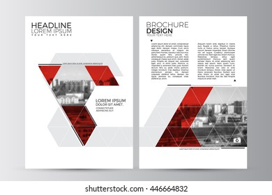 Abstract flyer design background. Brochure template. Can be used for magazine cover, business mockup, education, presentation, report. a4 size with editable elements. EPS 10.