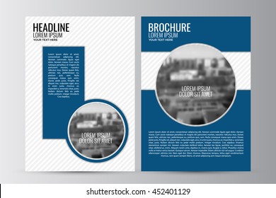 Abstract flyer design background. Brochure template. Can be used for magazine cover, business mockup, education, presentation, report. a4 size with editable elements. EPS 10.