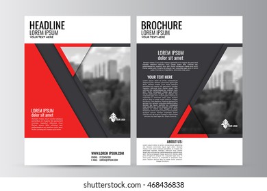 Abstract flyer design background. Brochure template. Can be used for magazine cover, business mockup, education, presentation, report. a4 size with editable elements. EPS 10.