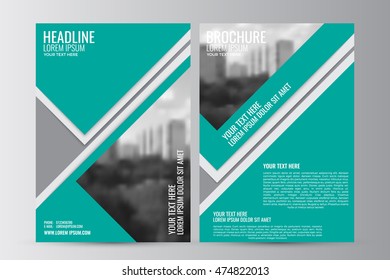 Abstract flyer design background. Brochure template. Can be used for magazine cover, business mockup, education, presentation, report. a4 size with editable elements. EPS 10.