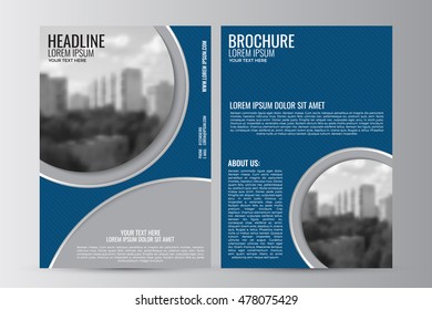 Abstract flyer design background. Brochure template. Can be used for magazine cover, business mockup, education, presentation, report. a4 size with editable elements. EPS 10.