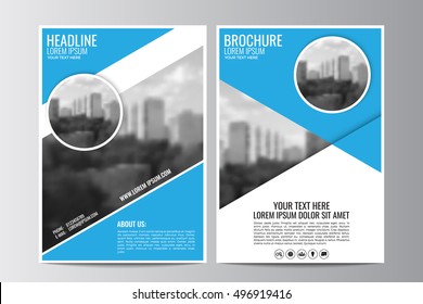 Abstract flyer design background. Brochure template. Can be used for magazine cover, business mockup, education, presentation, report. a4 size with editable elements. EPS 10.