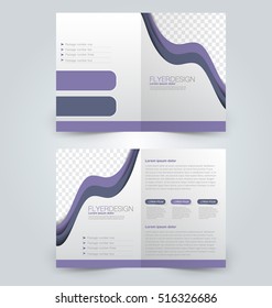 Abstract flyer design background. Brochure template. Can be used for magazine cover, business mockup, education, presentation, report.