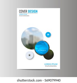 Abstract flyer design background. Brochure template.
