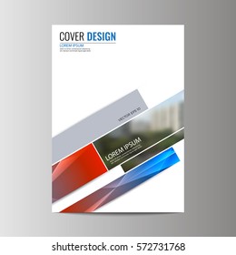 Abstract flyer design background. Brochure template.