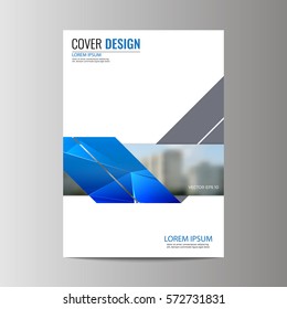 Abstract flyer design background. Brochure template.