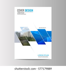 Abstract flyer design background. Brochure template.