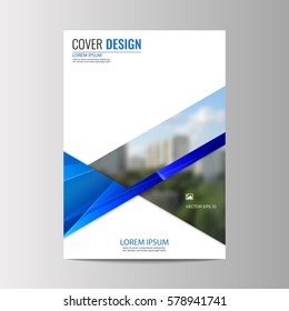 Abstract flyer design background. Brochure template.