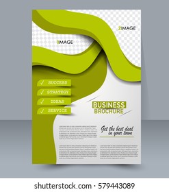 Abstract flyer design background. Brochure template. For magazine cover, business mockup, education, presentation, report. Vector illustration. Pink color.