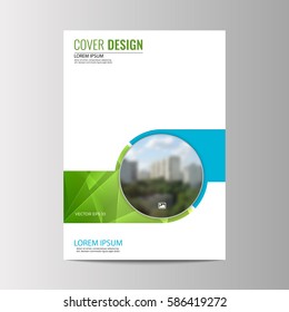 Abstract flyer design background. Brochure template.