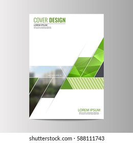 Abstract flyer design background. Brochure template.