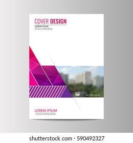 Abstract flyer design background. Brochure template. Can be used for magazine cover, business mockup, education, presentation, report. a4 size with editable elements. EPS 10.