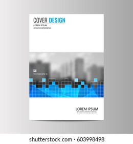 Abstract flyer design background. Brochure template.