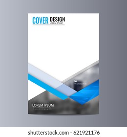 Abstract flyer design background. Brochure template.