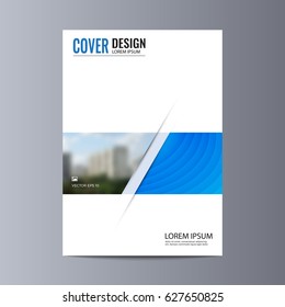 Abstract flyer design background. Brochure template.