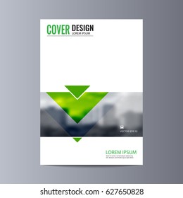 Abstract flyer design background. Brochure template.