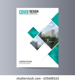 Abstract flyer design background. Brochure template.