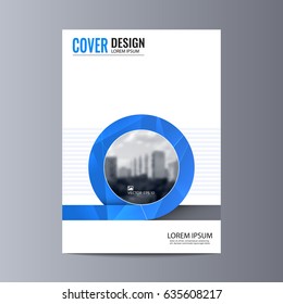 Abstract flyer design background. Brochure template.