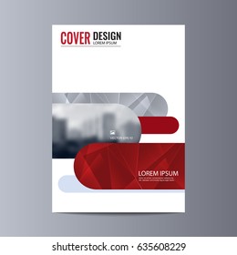 Abstract flyer design background. Brochure template.