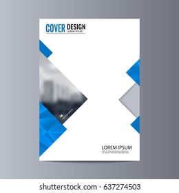 Abstract flyer design background. Brochure template.